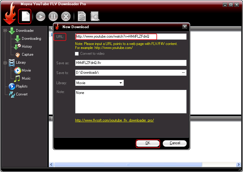 importer video youtube