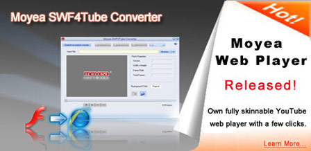 SWF to flash video converter for converting swf to FLV, MP4 for web player