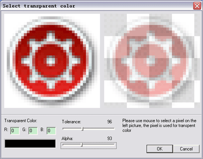 Settings for watermark