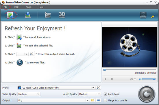 ways to help you input videos with Video Converter