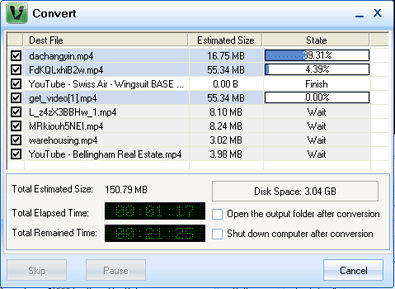 Converting videos to flash video files Converting videos to flash video files